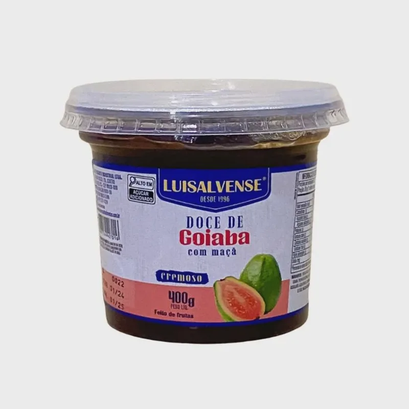 Doce Fruta Luisalvense Goiaba 400g