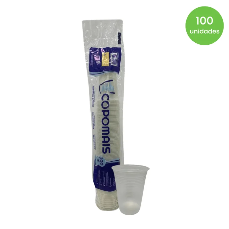 COPO DESC COPOMAIS TRANSP 300ML - COPOMAIS
