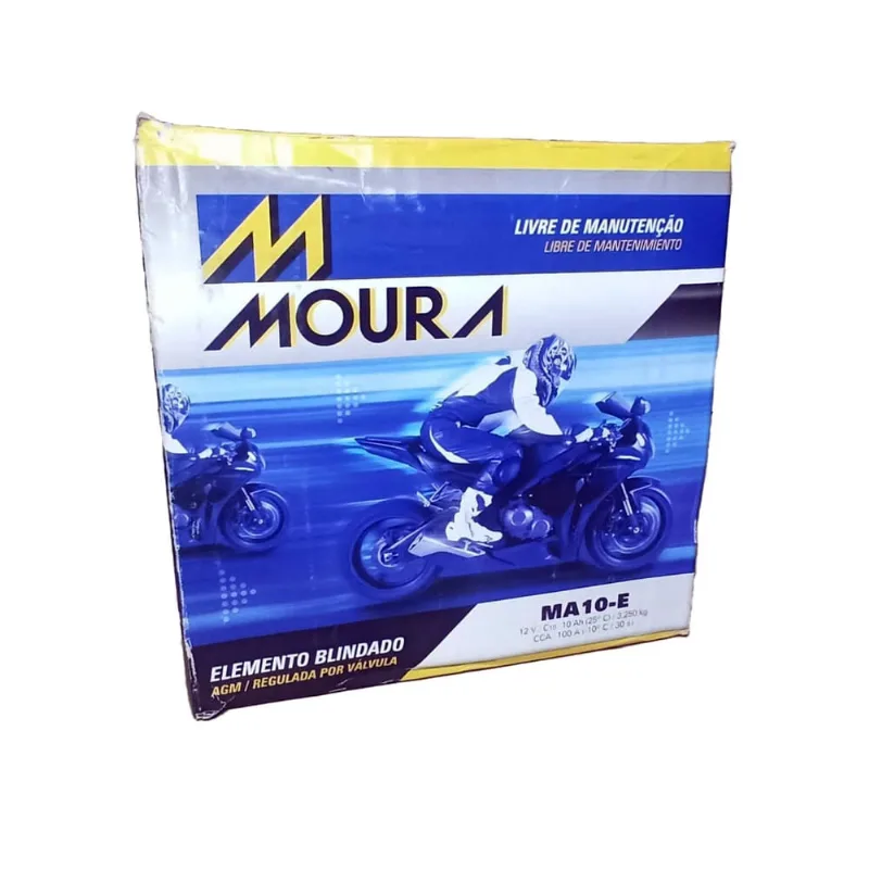 Bateria Moura Moto – MA10-E – 10 Ah