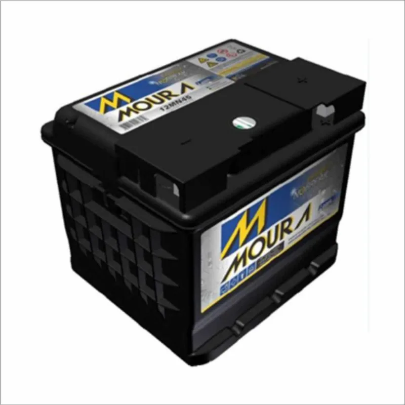 Bateria Estacionária Moura Nobreak 12V 45Ah 12MN45 Alarme Segurança Cerca Luz PABX Energia Solar