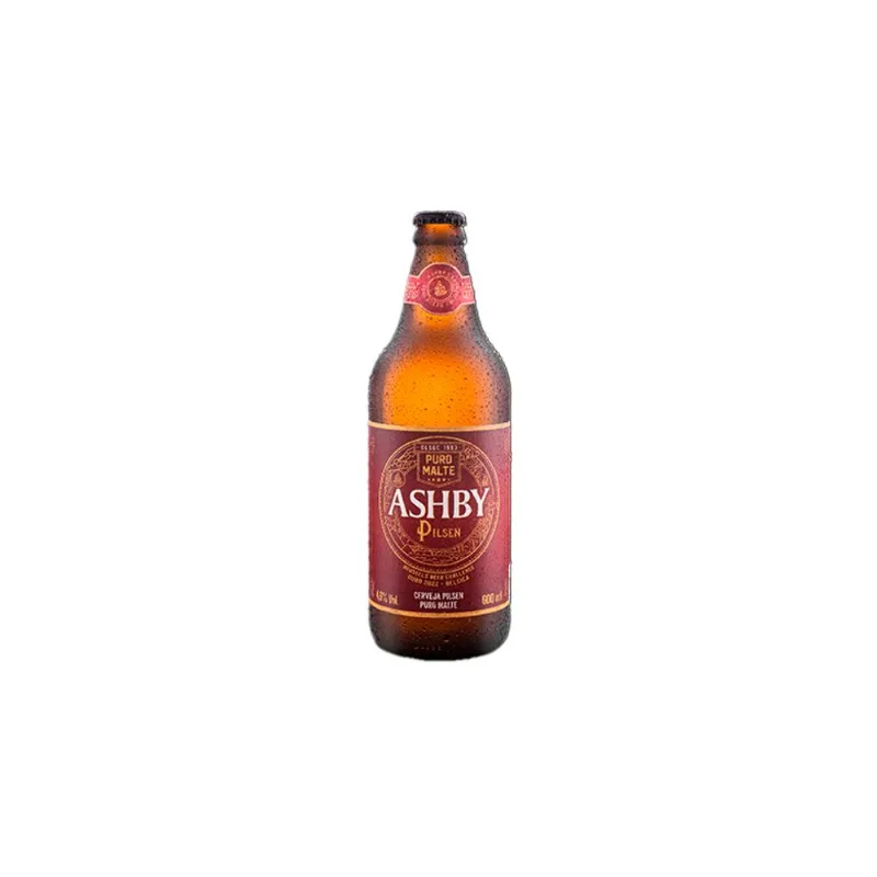 Cerveja Ashby Pilsen Puro Malte 600ml