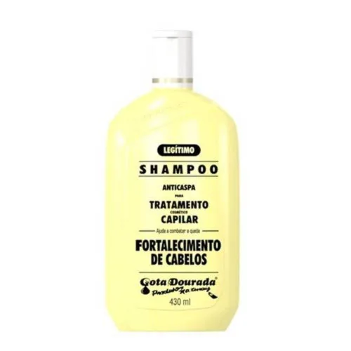 Shampoo Uso Diário Gota Dourada 430ml Fortalecimento Unit - GOTA DOURADA - Higiene E Beleza