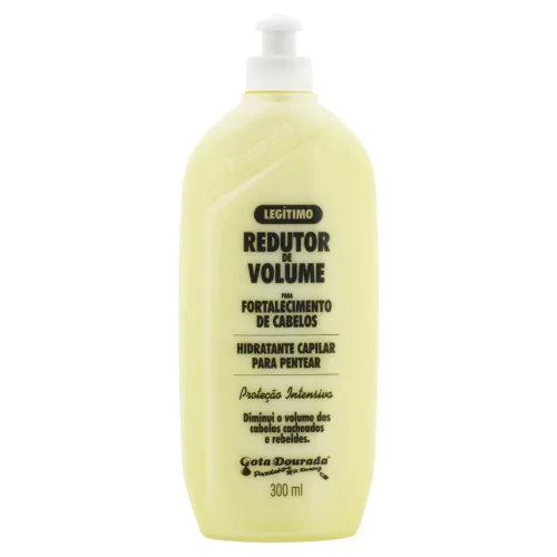 Creme Para Pentear Gota Dourada 300ml Redutor De Volume Unit - GOTA DOURADA