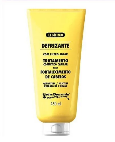 Creme Trat Gota Dourada Defrizante Fort - GOTA DOURADA - Higiene E Beleza