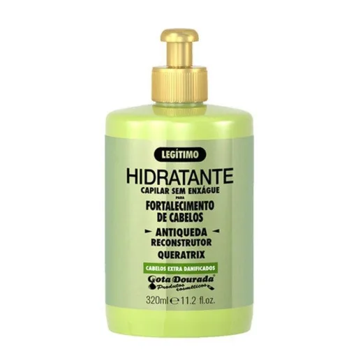 Creme Para Pentear Gota Dourada 320ml Antiqueda Unit - GOTA DOURADA - Higiene E Beleza