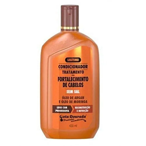 Condicionador Uso Diário Gota Dourada 430ml Lisos Progressiva Unit - GOTA DOURADA