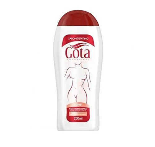 Sabonete Líquido Íntimo Gota Dourada 250ml Love Unit - GOTA DOURADA - Higiene E Beleza