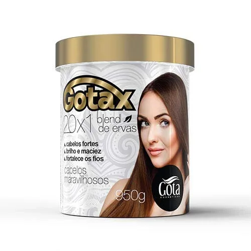 Mascara Trat Gotax 950g Cabelos Maravilhos - GOTA DOURADA - Higiene E Beleza