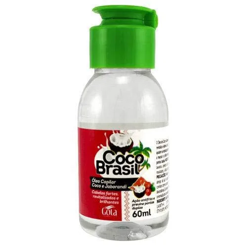 Gota Dour.coco Brasil Oleo Cap.coco E Jaboran 60ml - GOTA DOURADA