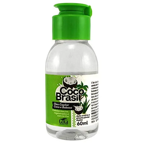 Gota Dour.coco Brasil Oleo Cap.coco E Babosa 60ml - GOTA DOURADA
