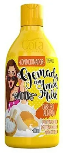 Cond Gota Dourada 400ml Gemada C/amido De Milho - GOTA DOURADA