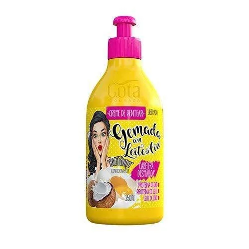 Creme Pent Gota Dourada 250ml Gemada C/ Leite De Coco - GOTA DOURADA