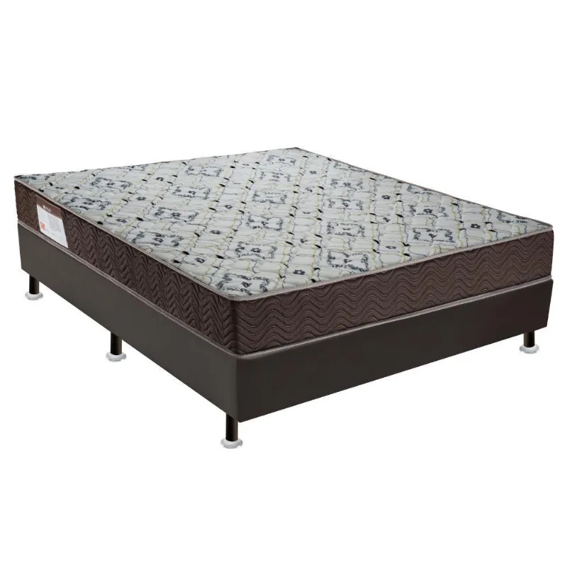 Cama Box E Colchão Iso 150 D45 – Viúva(128x188) - Ortobom