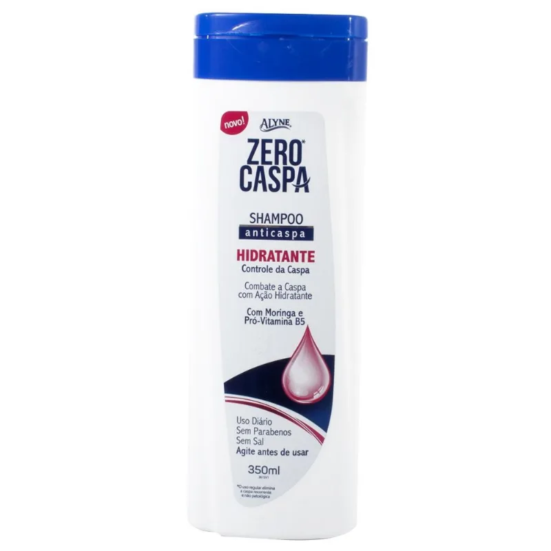 Shampoo Anticaspa Hidratante 350ml Alyne