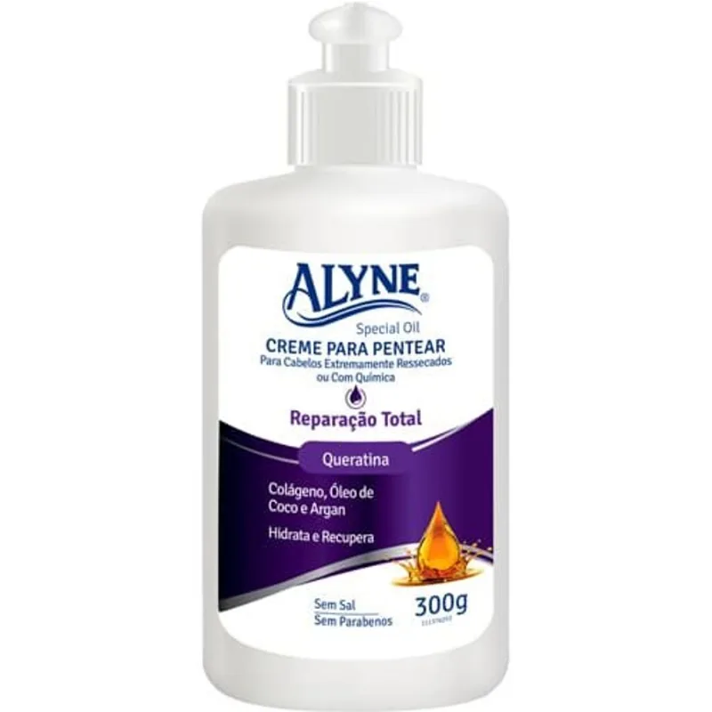 Creme Para Pentear Alyne Reparação Total 300g (MP)