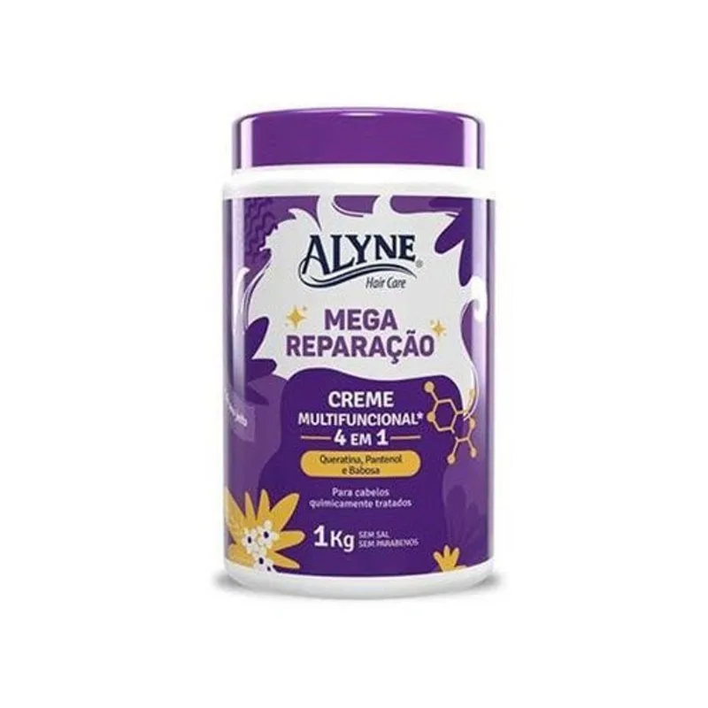 Creme Multifuncional Alyne Mega Reparação 1kg
