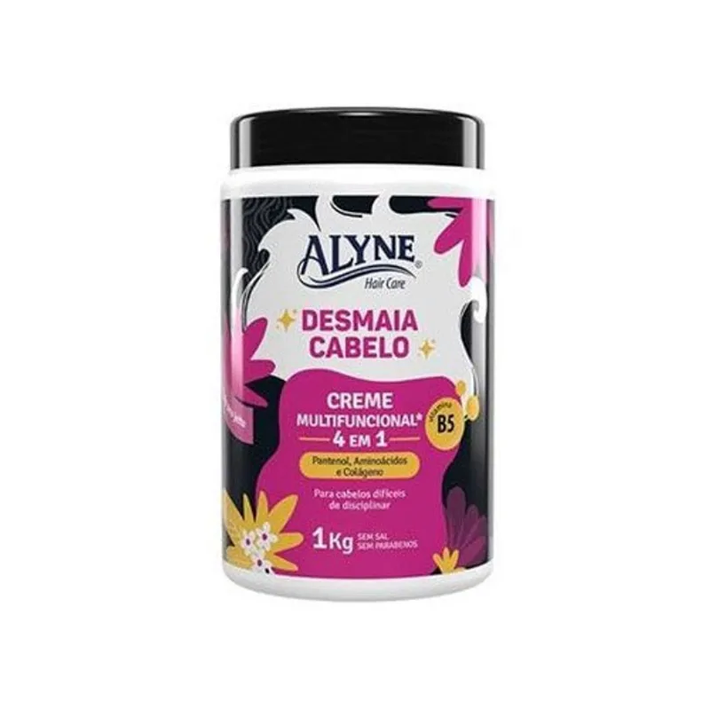 Creme Multifuncional Alyne Desmaia Cabelo 1kg