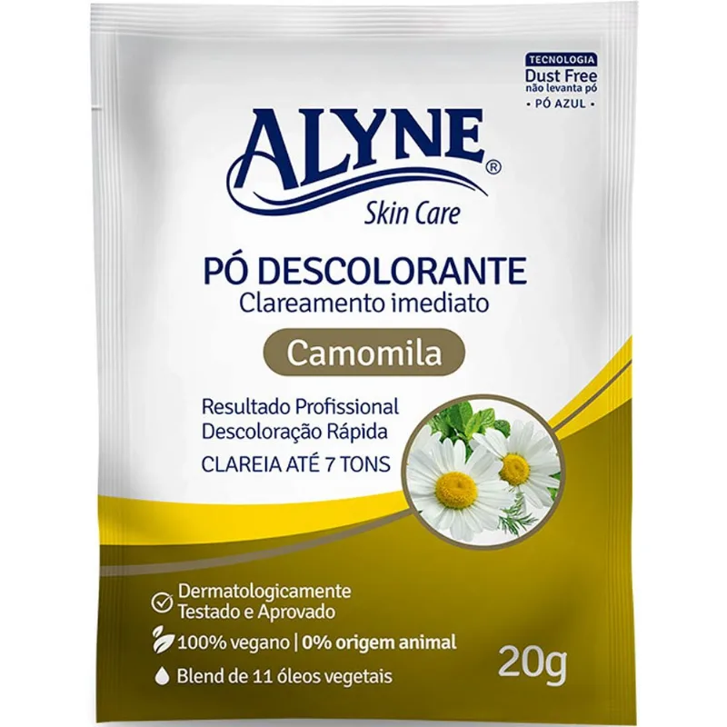 Pó Descolorante Alyne Camomila 20g
