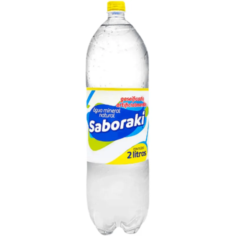Água Mineral Saboraki Com gás 2L