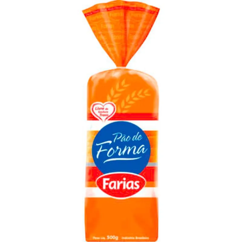 Pão de Forma Farias Tradicional 500g