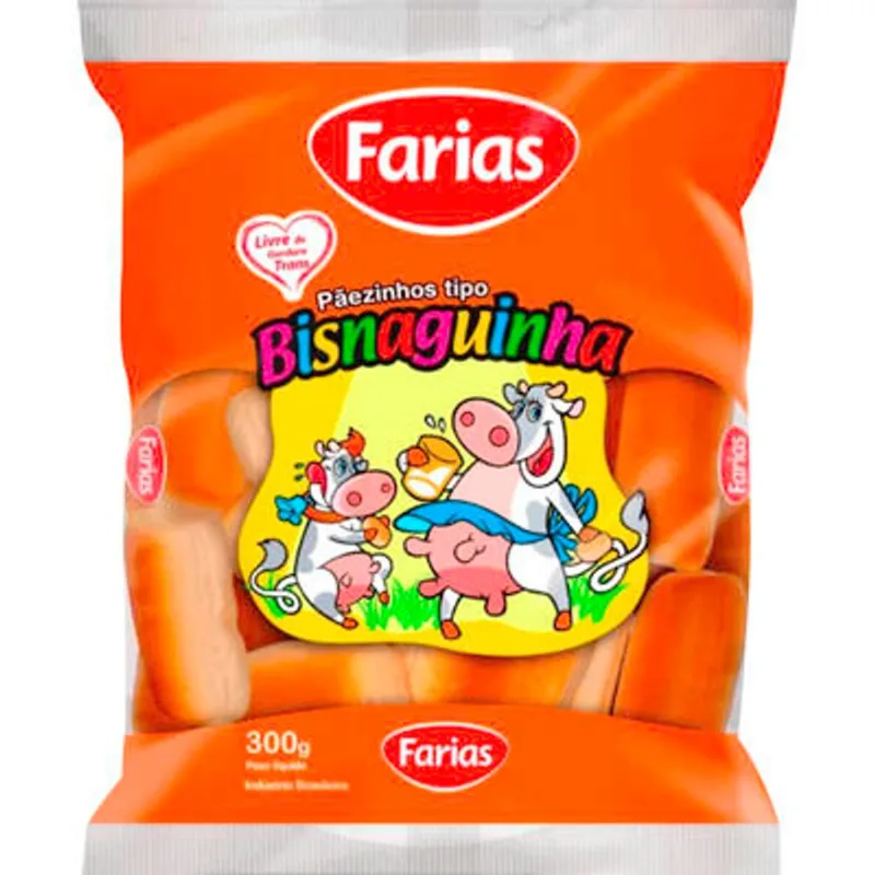 Bisnaguinha Farias 300g