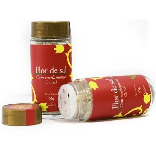 Flor De Sal Com Cardamomo 65g Cimsal - SOSAL