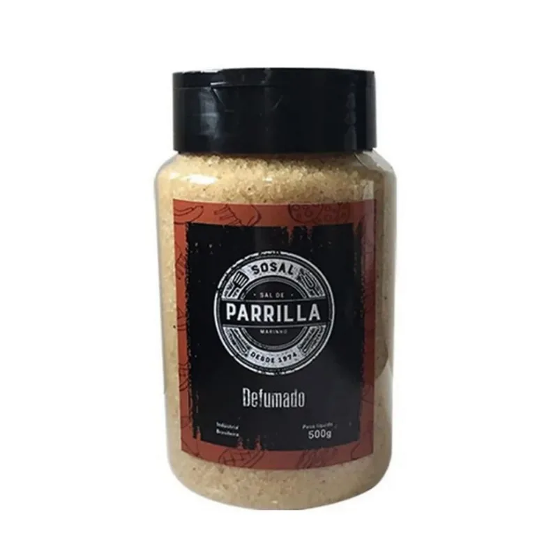 Sal Parrilla Defumado Pote 500g Cimsal