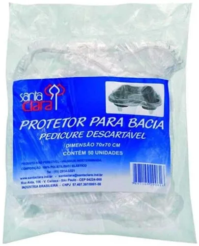 Santa Clara Prot Bacia C/50 Pedicure  - SANTA CLARA - Bebê