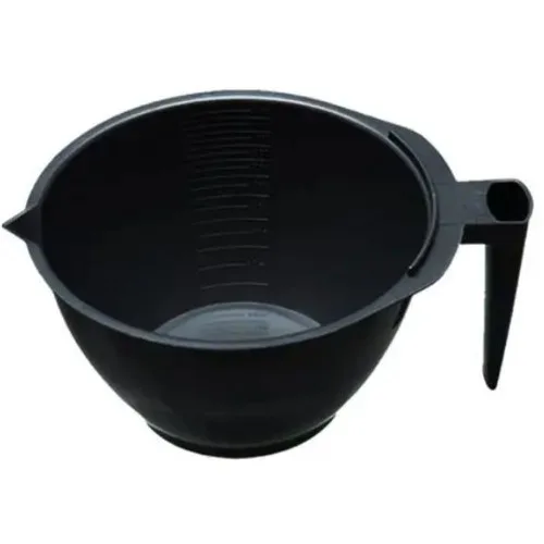 Bacia Plastico P/ Tint Preto Santa Clara - SANTA CLARA - Higiene E Beleza