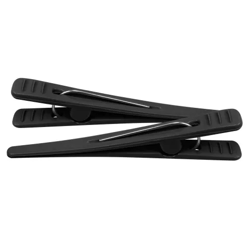 Clips Plastico Santa Clara Preto - PRETO - Higiene E Beleza