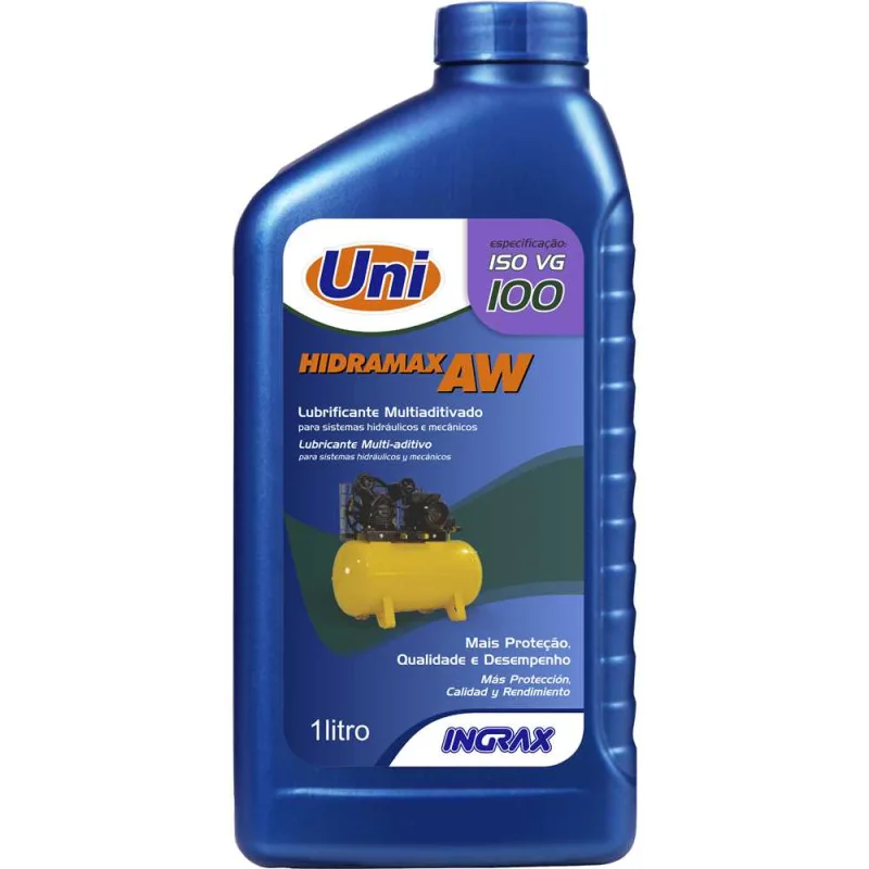 Óleo Para Compressor 1 litro Aw100 - Ingrax - INGRAX
