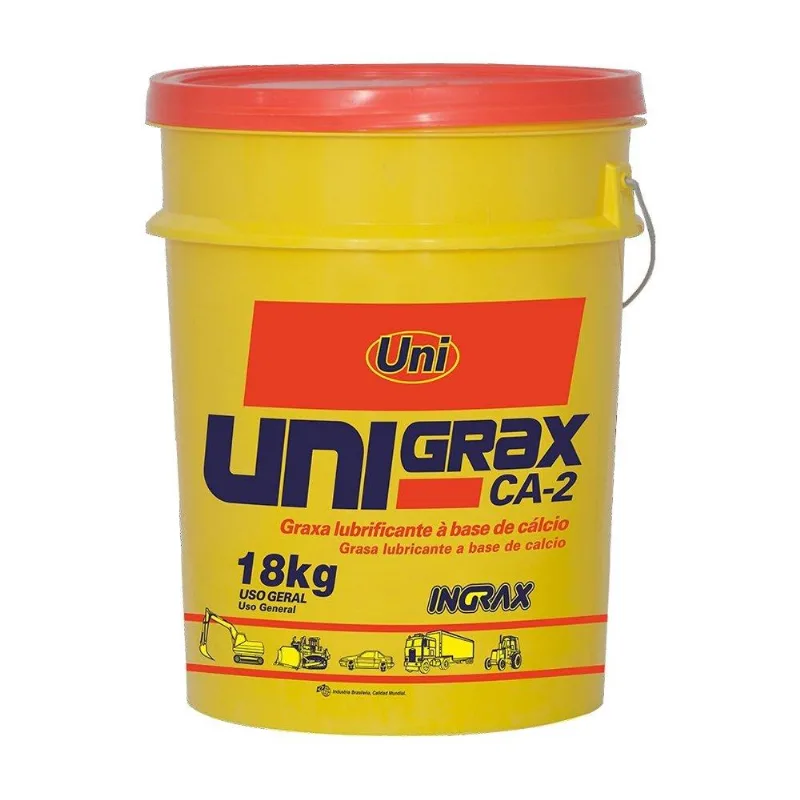 Graxa De Calcio Marrom Unigrax - Uso Geral Chassis Ptg 95c 18kg