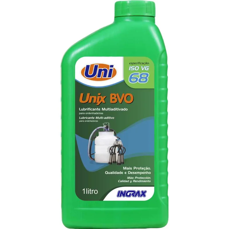 Óleo para Ordenhadeira 1L UNIX - INGRAX - INGRAX