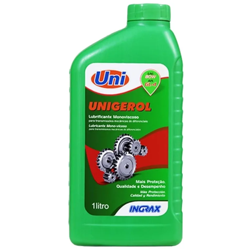 Óleo Hidraulico 80 Unigerol Ingrax 1 Litro