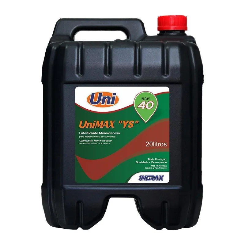 Óleo Lubrificante para Motores Diesel Unimax Mineral SAE 40 20L