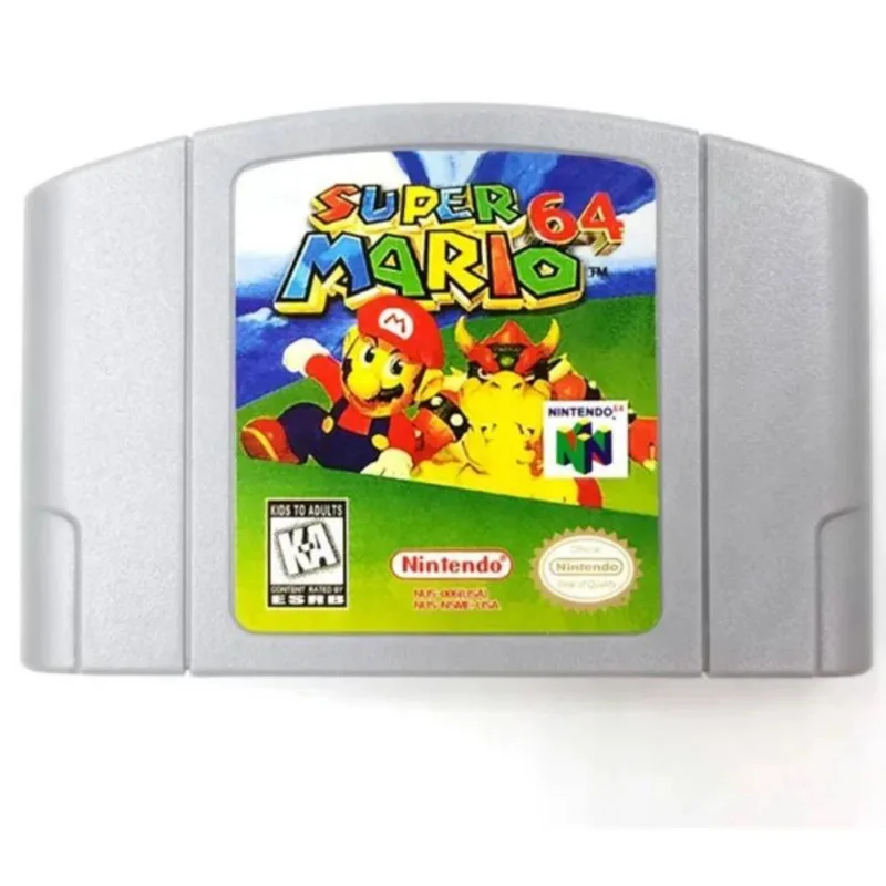 Jogo Super Mario Compativel Nintendo 64
