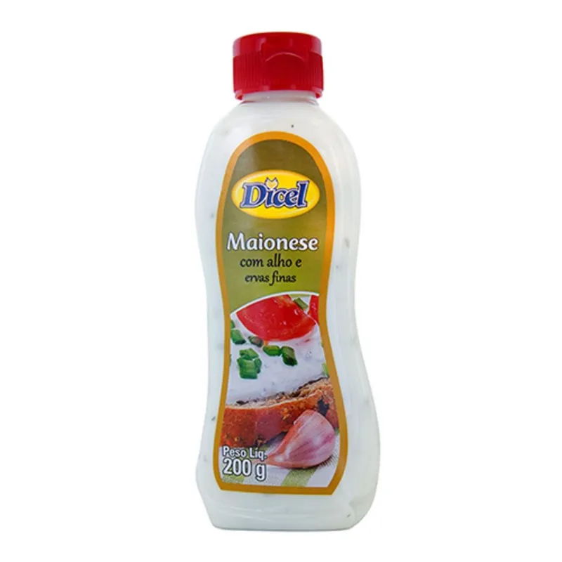 Maionese Dicel Squeeze Ervas Fina 200g