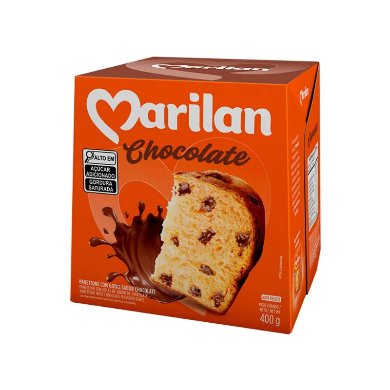 Panettone Marilan C/ Gotas de Chocolate 400g