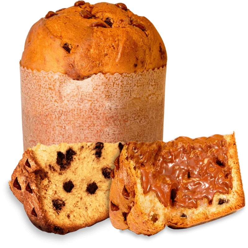 Panetone Super Nosso Gotas com Recheio de Chocolate ao Leite 500g