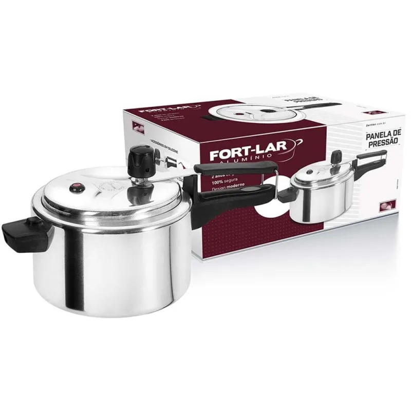 Panela de Pressão 2,5 Litros Polido Fort Lar - FORT LAR