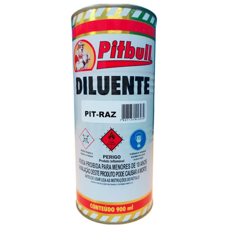 Aguarrás Incolor Pitbull Aguarrás Incolor 900ml Pitbull