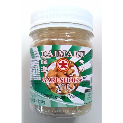 Gengibre Em Conserva Gari Shoga 110gr - SHOGA - Mercearia