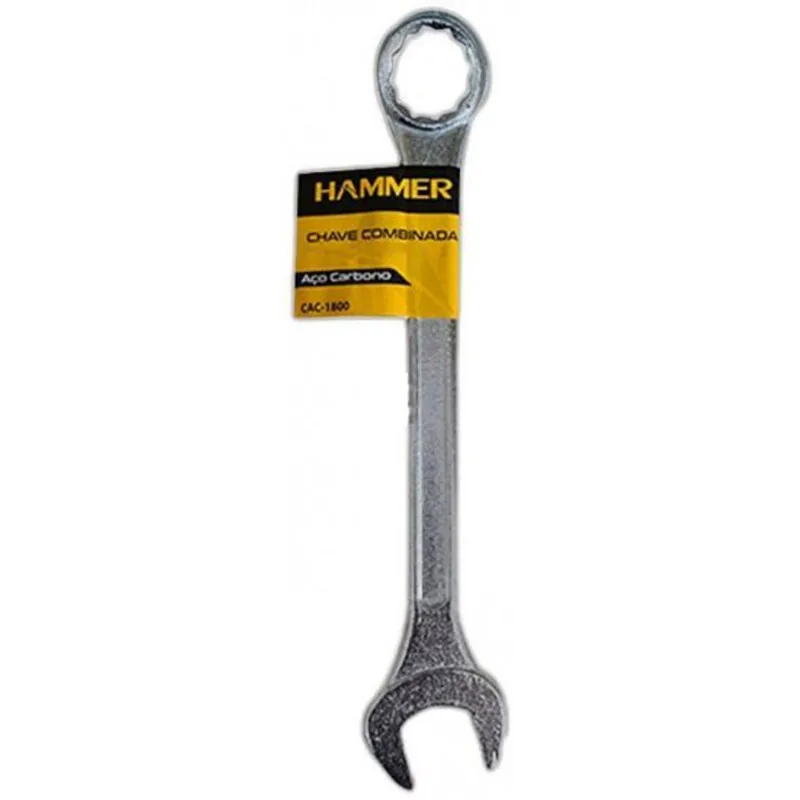 Chave Combinada Hammer Aço Cromo Vanádio 06mm