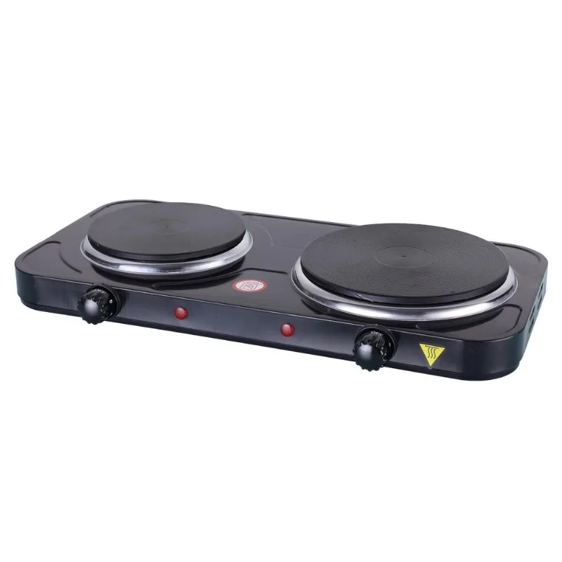 Fogão Elétrico de Mesa 2 Bocas Power 2500 Lenoxx PFE355 Preto 127V