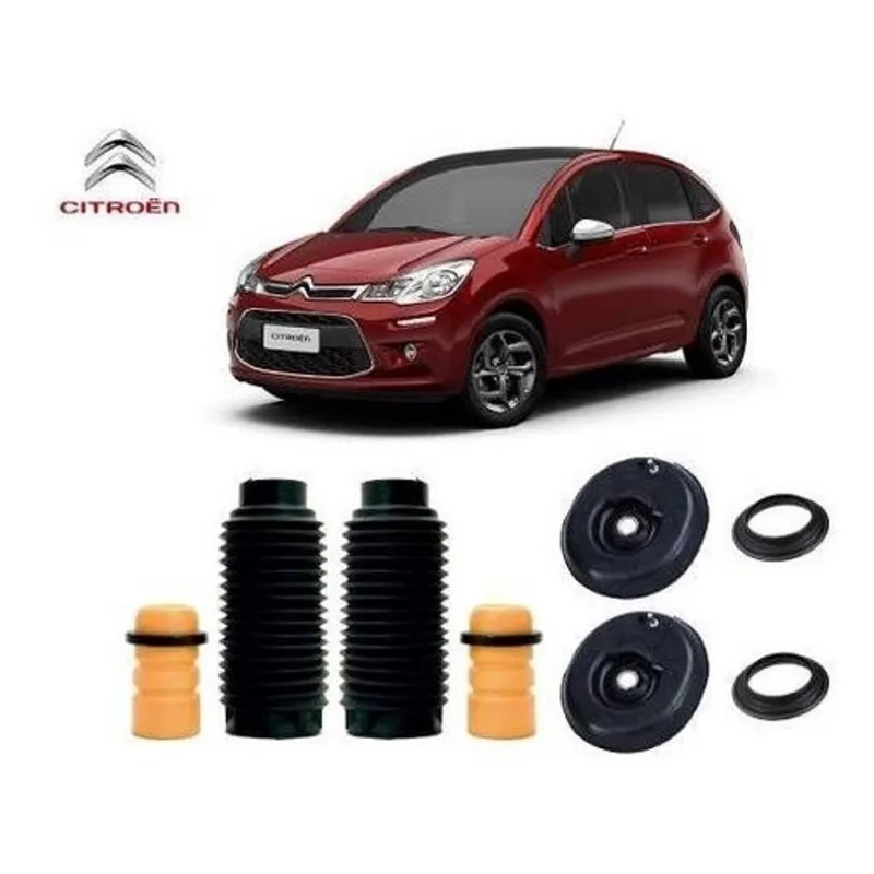 2 Kit Do Amortecedor Dianteiro Citroen C3 2012 2013 2014