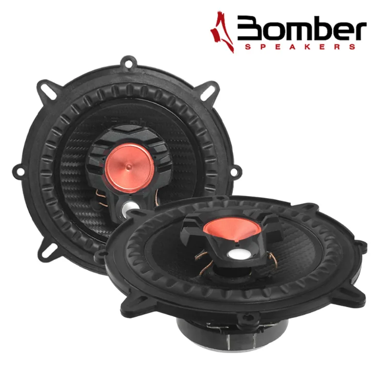 Alto-falante Triaxial 5" 5,5" 50W RMS 4 Ohms Sem Tela Par - BBR5K Bomber - BOMBER