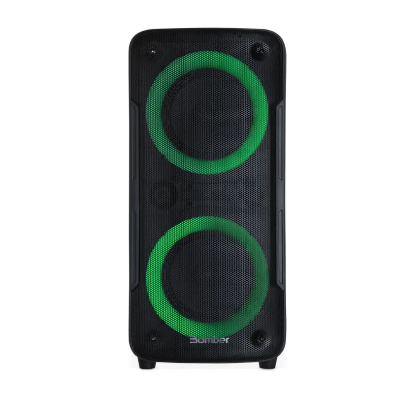 Caixa de Som Bomber Beatbox 400 Bluetooth LED Portátil 12W