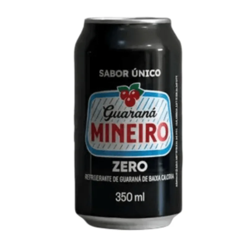 Refrigerante Mineiro Zero Lata 350ml
