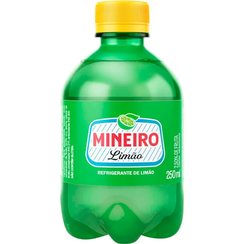 Refrigerante Mineiro Baby Limão 250ml