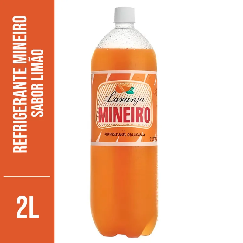 Refrigerante Mineiro Laranja Pet 2l